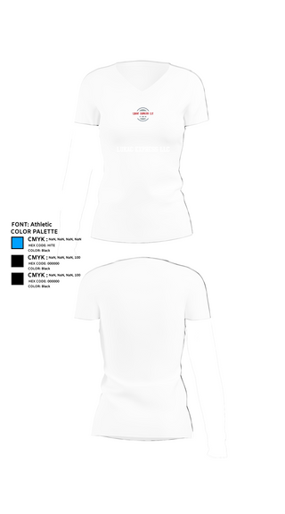 Womens Short Sleeve Vneck Shirt, LUKAC EXPRESS LLC, , Teamtime, Team time, sublimation, custom sports apparel, team uniforms, spirit wear, spiritwear, sports uniforms, custom shirts, team store, custom team store, fundraiser sports, apparel fundraiser