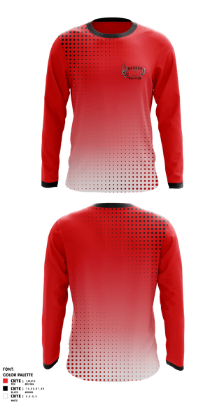 Long Sleeve Rash Guard Shirt, Badger Youth Wrestling Club, Wrestling, Teamtime, Team time, sublimation, custom sports apparel, team uniforms, spirit wear, spiritwear, sports uniforms, custom shirts, team store, custom team store, fundraiser sports, apparel fundraiser