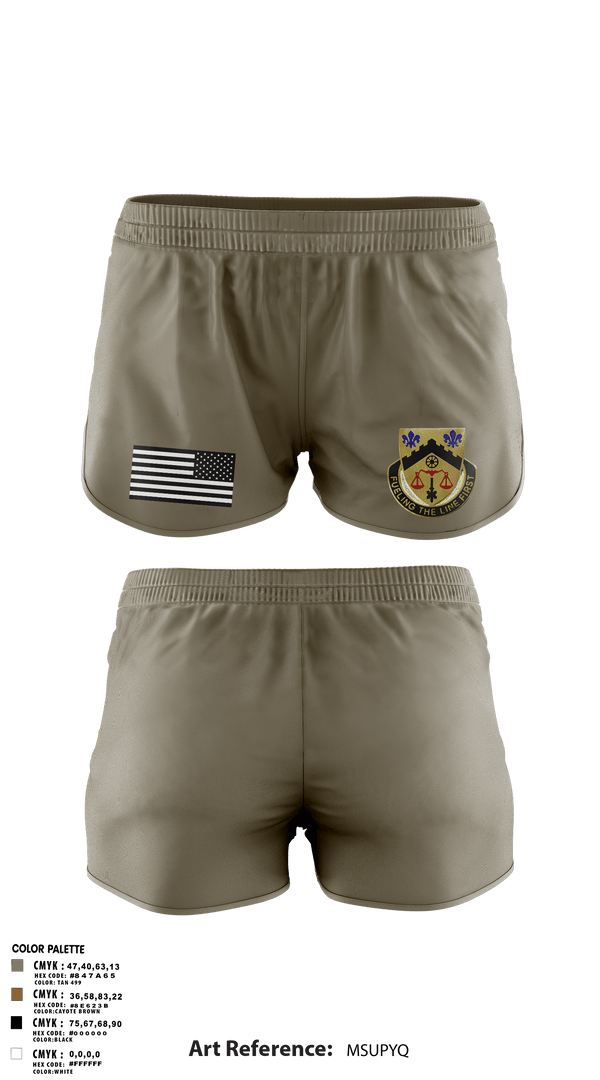 Ranger Panties, 880th Quartermaster Company, Army, Teamtime, Team time, sublimation, custom sports apparel, team uniforms, spirit wear, spiritwear, sports uniforms, custom shirts, team store, custom team store, fundraiser sports, apparel fundraiser
