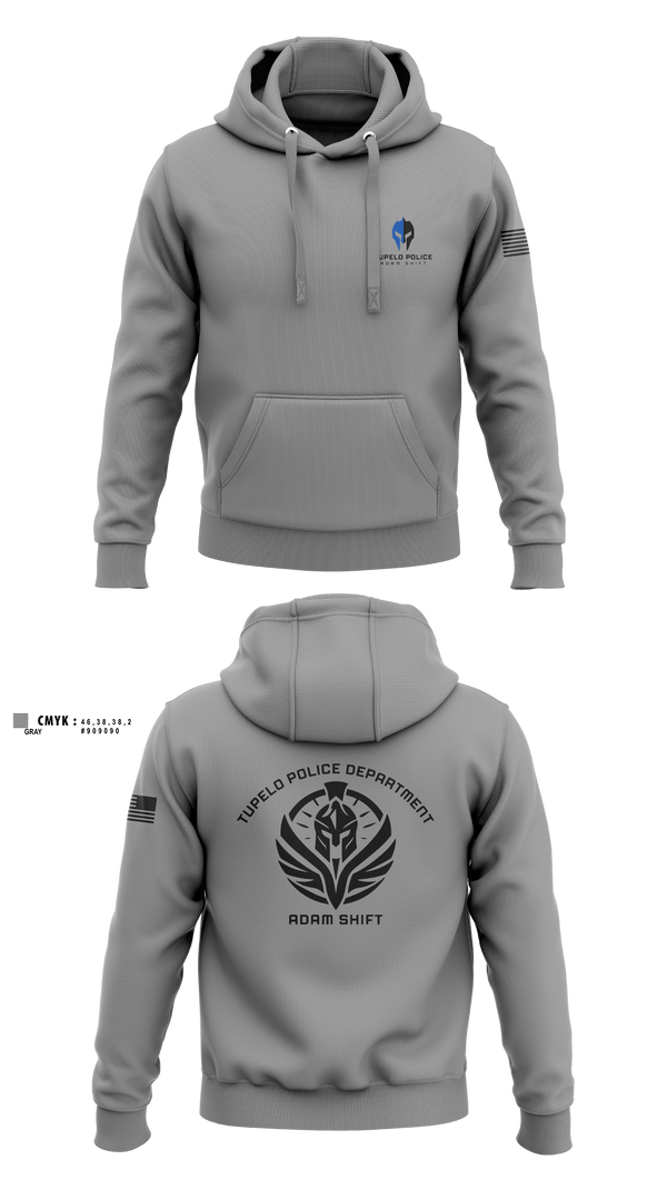 Hoodie, TPD Adam Shift, Police, Teamtime, Team time, sublimation, custom sports apparel, team uniforms, spirit wear, spiritwear, sports uniforms, custom shirts, team store, custom team store, fundraiser sports, apparel fundraiser