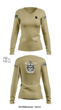 C co 1-185 Th 38843734 Women's Long Sleeve V-neck Shirt - 101