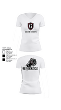 Greenon Knights 17208491 Women's Short Sleeve V-neck Shirt - 18