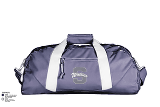 Duffle Bag, Shawnee Middle School Cheer, Cheer, Teamtime, Team time, sublimation, custom sports apparel, team uniforms, spirit wear, spiritwear, sports uniforms, custom shirts, team store, custom team store, fundraiser sports, apparel fundraiser