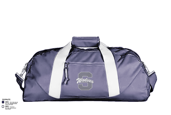 Duffle Bag, Shawnee Middle School Cheer, Cheer, Teamtime, Team time, sublimation, custom sports apparel, team uniforms, spirit wear, spiritwear, sports uniforms, custom shirts, team store, custom team store, fundraiser sports, apparel fundraiser