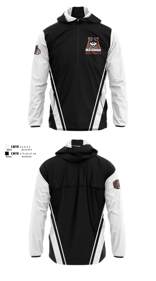 Windbreaker, Matawam Huskies, Baseball, Teamtime, Team time, sublimation, custom sports apparel, team uniforms, spirit wear, spiritwear, sports uniforms, custom shirts, team store, custom team store, fundraiser sports, apparel fundraiser