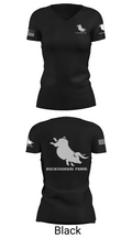 Buckingham Farm 88271968 Women's Short Sleeve V-neck Shirt - 38