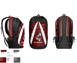 Gear Bag, Tri-Valley Mustangs, Spirit Store, Teamtime, Team time, sublimation, custom sports apparel, team uniforms, spirit wear, spiritwear, sports uniforms, custom shirts, team store, custom team store, fundraiser sports, apparel fundraiser