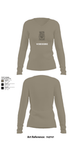 WorkHorse 24111487 Women's Long Sleeve V-neck Shirt - 62
