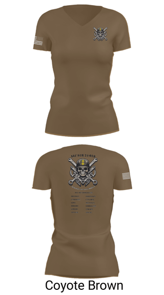 Women's Short Sleeve Vneck Shirt, ALC, Army, Teamtime, Team time, sublimation, custom sports apparel, team uniforms, spirit wear, spiritwear, sports uniforms, custom shirts, team store, custom team store, fundraiser sports, apparel fundraiser