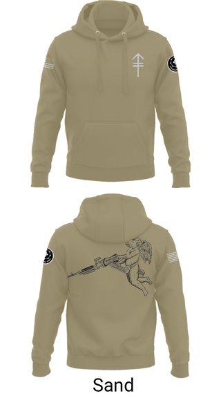 Hoodie, 2/2 3rd PLT Weapon SquadE TRP 3RD PLT WEAPONS SQUAD, Army, Teamtime, Team time, sublimation, custom sports apparel, team uniforms, spirit wear, spiritwear, sports uniforms, custom shirts, team store, custom team store, fundraiser sports, apparel fundraiser