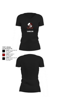 418 MLC 48598349 Women's Short Sleeve V-neck Shirt - 24