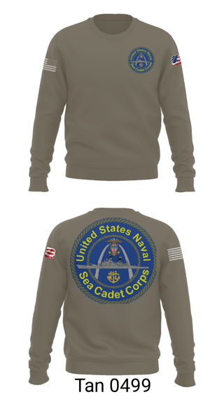 Crew Neck Sweatshirt, Battleship misssouri, Navy, Teamtime, Team time, sublimation, custom sports apparel, team uniforms, spirit wear, spiritwear, sports uniforms, custom shirts, team store, custom team store, fundraiser sports, apparel fundraiser