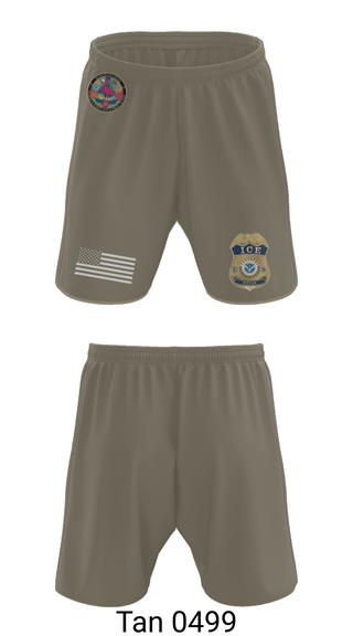 Athletic Shorts With Pockets, Criminal Apprehension Program, Police, Teamtime, Team time, sublimation, custom sports apparel, team uniforms, spirit wear, spiritwear, sports uniforms, custom shirts, team store, custom team store, fundraiser sports, apparel fundraiser