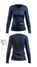 Duarte softball 15156516 Women's Long Sleeve V-neck Shirt - 5