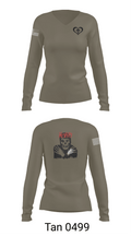 3rd squad 34801732 Women's Long Sleeve V-neck Shirt - 77