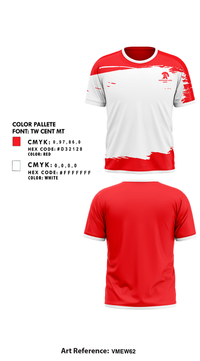 Whitmore Lake High School Golf 59453350 Short Sleeve Performance Shirt - 1