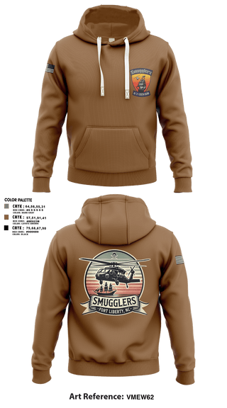 Hoodie, A/2135th GSAB “SMUGGLERS”, Army, Teamtime, Team time, sublimation, custom sports apparel, team uniforms, spirit wear, spiritwear, sports uniforms, custom shirts, team store, custom team store, fundraiser sports, apparel fundraiser