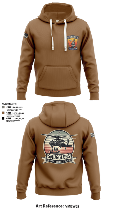 A/2135th GSAB “SMUGGLERS” 66831514 Hoodie - 112