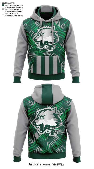 Edmond Santa Fe High School Football 10022708 Hoodie - 41