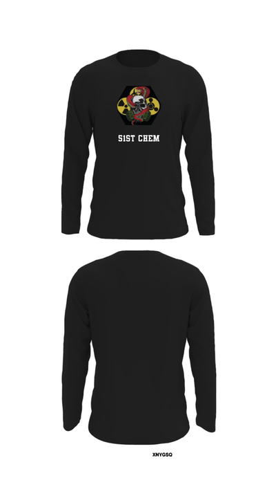 51st Chem 5478070 Long Sleeve Performance Shirt - 32