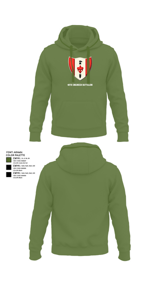 Hoodie, 46th Engineer Battalion, Army, Teamtime, Team time, sublimation, custom sports apparel, team uniforms, spirit wear, spiritwear, sports uniforms, custom shirts, team store, custom team store, fundraiser sports, apparel fundraiser