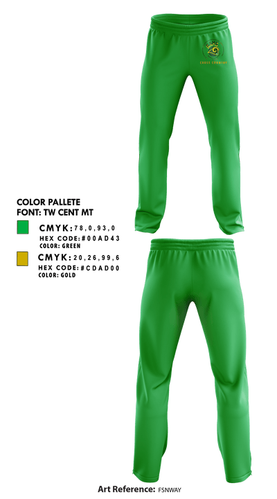 Southwick-Tolland Regional High School Cross Country 88891676 Sweatpants - 1
