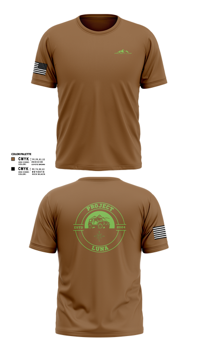 Porject Luna 75740866 Short Sleeve Performance Shirt - 1
