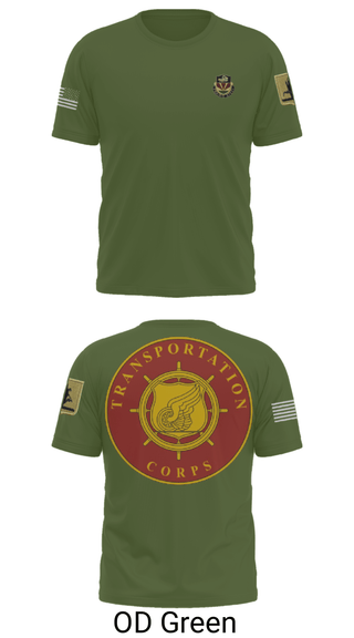 Short Sleeve Performance Shirt, 189th Transportation Company, , Teamtime, Team time, sublimation, custom sports apparel, team uniforms, spirit wear, spiritwear, sports uniforms, custom shirts, team store, custom team store, fundraiser sports, apparel fundraiser