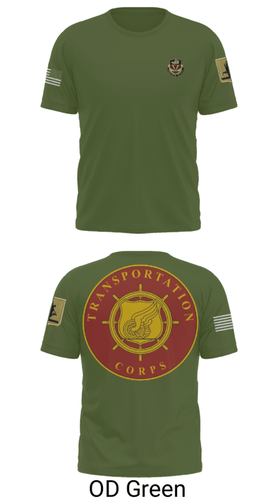 189th Transportation Company 46520683 Short Sleeve Performance Shirt - 28
