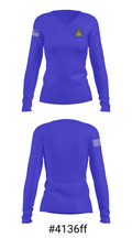 36th Tac Fighter Wing 20339453 Women's Long Sleeve V-neck Shirt - 20