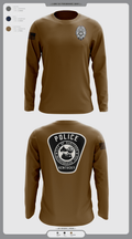 Hartford Police Department 37049516 Long Sleeve Performance Shirt - 3