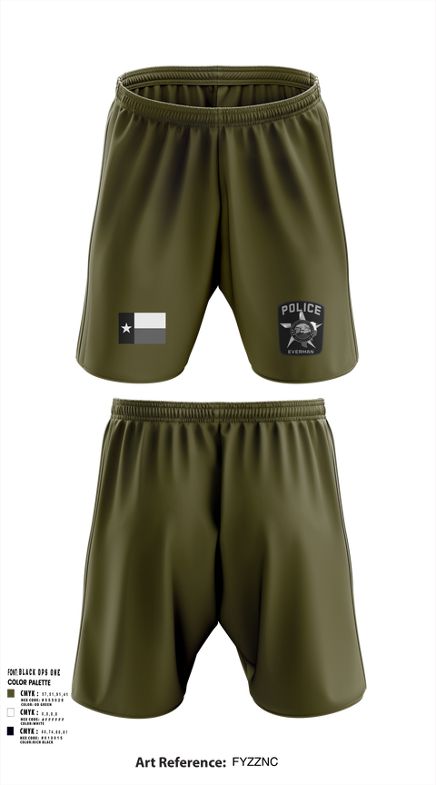 Athletic Shorts With Pockets, K9-Unit, Police, Teamtime, Team time, sublimation, custom sports apparel, team uniforms, spirit wear, spiritwear, sports uniforms, custom shirts, team store, custom team store, fundraiser sports, apparel fundraiser