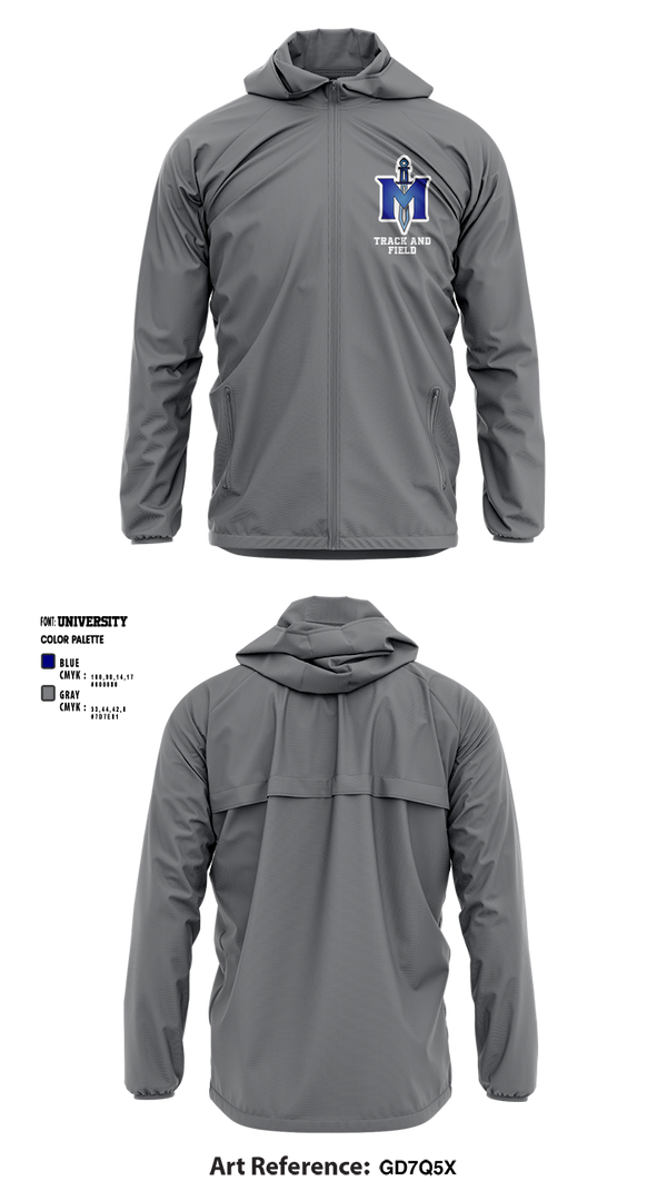 Windbreaker, Imater Academy High School Track, Track & Field, Teamtime, Team time, sublimation, custom sports apparel, team uniforms, spirit wear, spiritwear, sports uniforms, custom shirts, team store, custom team store, fundraiser sports, apparel fundraiser