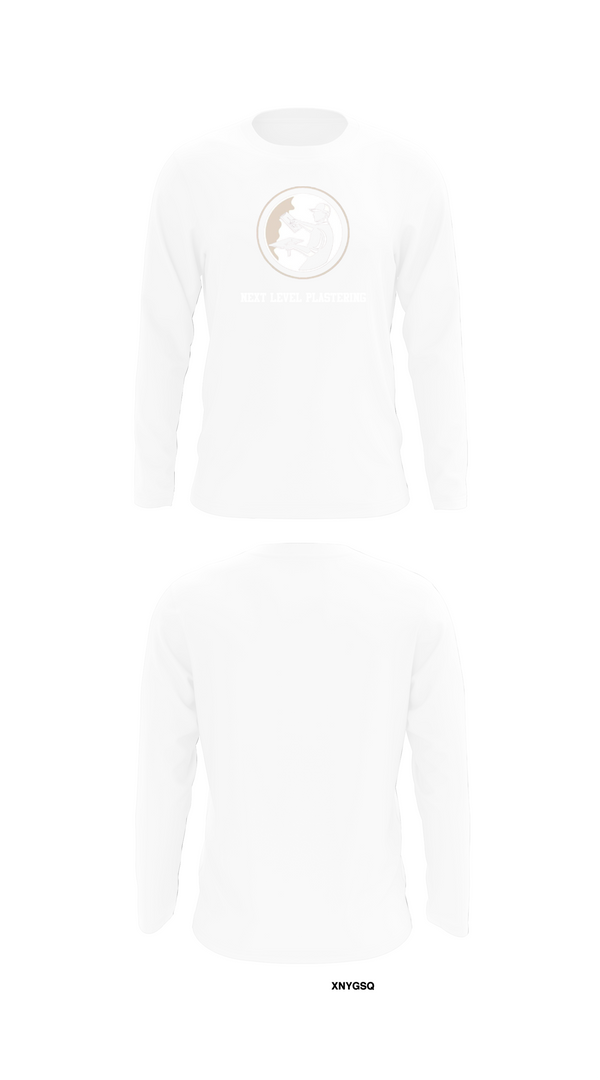 Long Sleeve Performance Shirt, Next Level Plastering, , Teamtime, Team time, sublimation, custom sports apparel, team uniforms, spirit wear, spiritwear, sports uniforms, custom shirts, team store, custom team store, fundraiser sports, apparel fundraiser