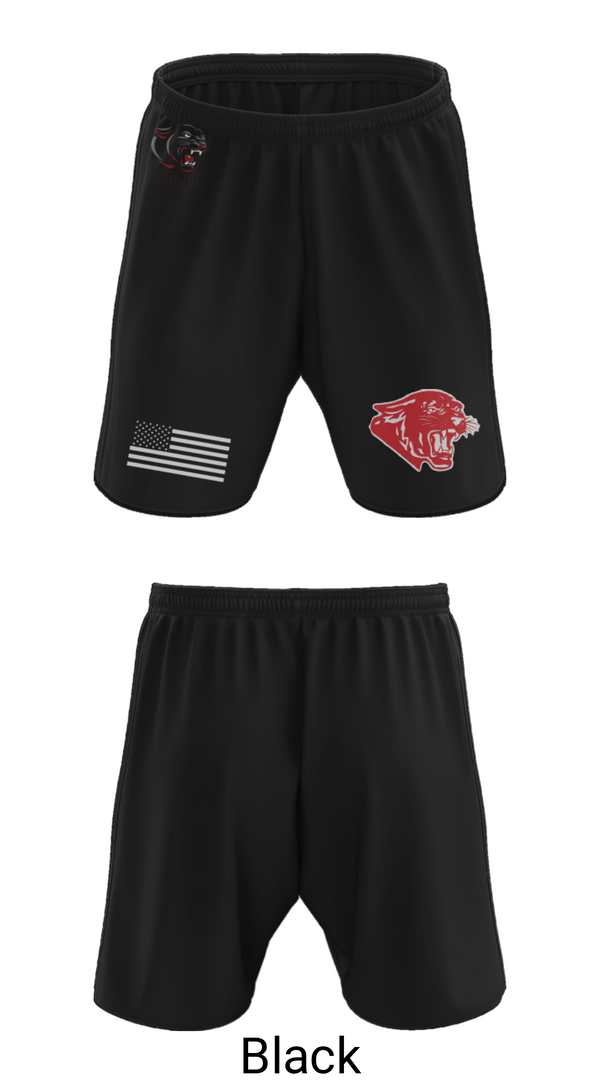 Athletic Shorts With Pockets, Stigler Middle School Cheer, Cheer, Teamtime, Team time, sublimation, custom sports apparel, team uniforms, spirit wear, spiritwear, sports uniforms, custom shirts, team store, custom team store, fundraiser sports, apparel fundraiser