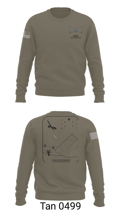 STAC, 389th MI BN (SO)(A) 69647578 Crew Neck Sweatshirt - 65