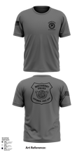 Waterbury Police Explorers 95756336 Short Sleeve Performance Shirt - 32