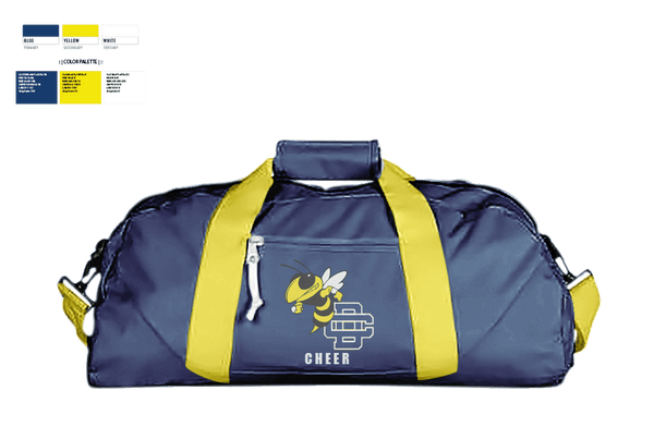 Duffle Bag, Detroit Country Day School (Upper School) Cheer, Cheer, Teamtime, Team time, sublimation, custom sports apparel, team uniforms, spirit wear, spiritwear, sports uniforms, custom shirts, team store, custom team store, fundraiser sports, apparel fundraiser