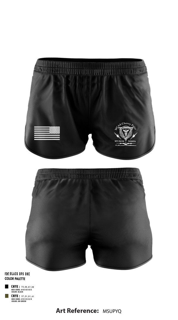 Ranger Panties, 12th Dental Co, Navy, Teamtime, Team time, sublimation, custom sports apparel, team uniforms, spirit wear, spiritwear, sports uniforms, custom shirts, team store, custom team store, fundraiser sports, apparel fundraiser