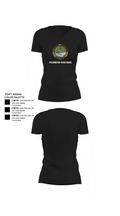 Wilmington Tiger Shark 19373018 Women's Short Sleeve V-neck Shirt - 24