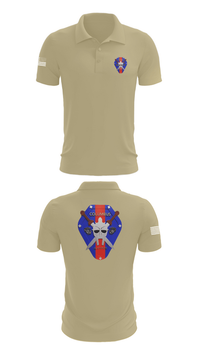 OST COLUMBUS, OH 96884956 Short Sleeve Performance Polo - 86