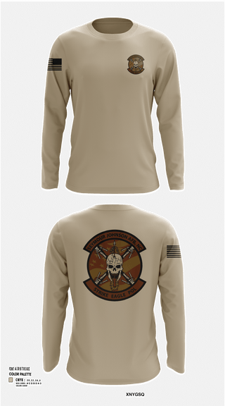 Long Sleeve Performance Shirt, 4th Logistics Readiness Unit, Air Force, Teamtime, Team time, sublimation, custom sports apparel, team uniforms, spirit wear, spiritwear, sports uniforms, custom shirts, team store, custom team store, fundraiser sports, apparel fundraiser