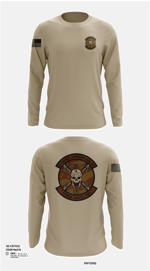 Long Sleeve Performance Shirt, 4th Logistics Readiness Unit, Air Force, Teamtime, Team time, sublimation, custom sports apparel, team uniforms, spirit wear, spiritwear, sports uniforms, custom shirts, team store, custom team store, fundraiser sports, apparel fundraiser