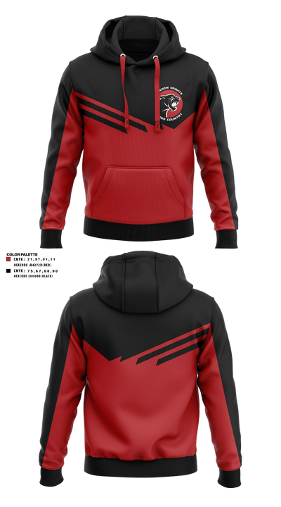 Meadow Heights R-2 High School Cross Country 94273495 Hoodie - 2