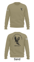 LOS LUNAS POLICE DEPT. SWAT 5938018 Crew Neck Sweatshirt - 81