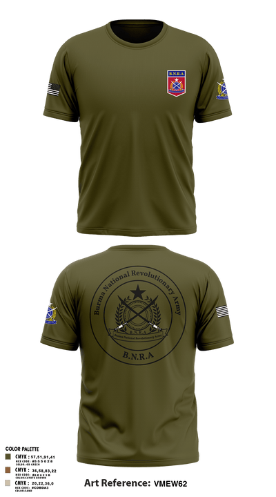 B.N.R.A 22892000 Short Sleeve Performance Shirt - 1