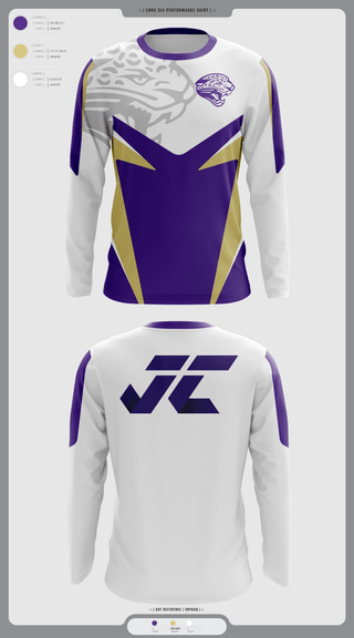 Long Sleeve Performance Shirt, Jacksonville College Cross Country, Cross Country, Teamtime, Team time, sublimation, custom sports apparel, team uniforms, spirit wear, spiritwear, sports uniforms, custom shirts, team store, custom team store, fundraiser sports, apparel fundraiser