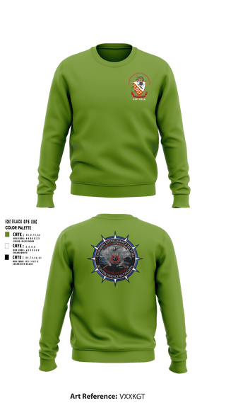 Crew Neck Sweatshirt, 3rd Intelligence Battalion, Marines, Teamtime, Team time, sublimation, custom sports apparel, team uniforms, spirit wear, spiritwear, sports uniforms, custom shirts, team store, custom team store, fundraiser sports, apparel fundraiser
