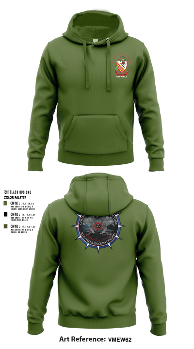 3rd Intelligence Battalion 49807001 Hoodie - 2