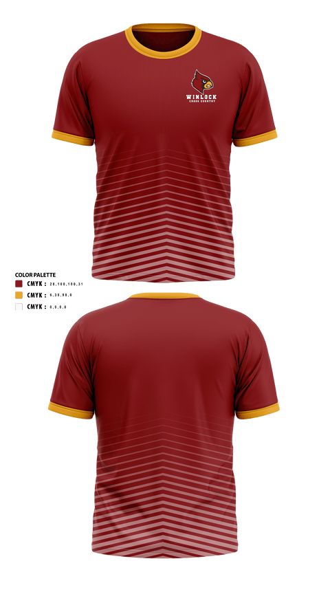 Short Sleeve Performance Shirt, Winlock Middle School Cross Country, Cross Country, Teamtime, Team time, sublimation, custom sports apparel, team uniforms, spirit wear, spiritwear, sports uniforms, custom shirts, team store, custom team store, fundraiser sports, apparel fundraiser
